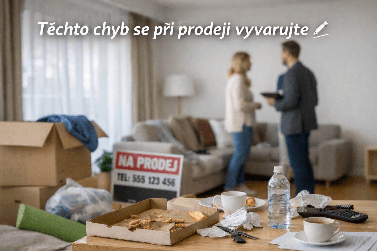 5 nejčastějších chyb při prodeji bytu,